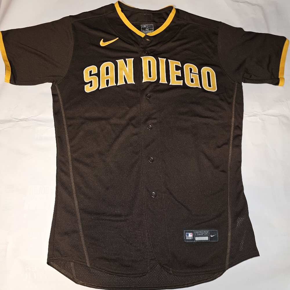 San Diego Padres Nike Brown Authentic Team Jersey